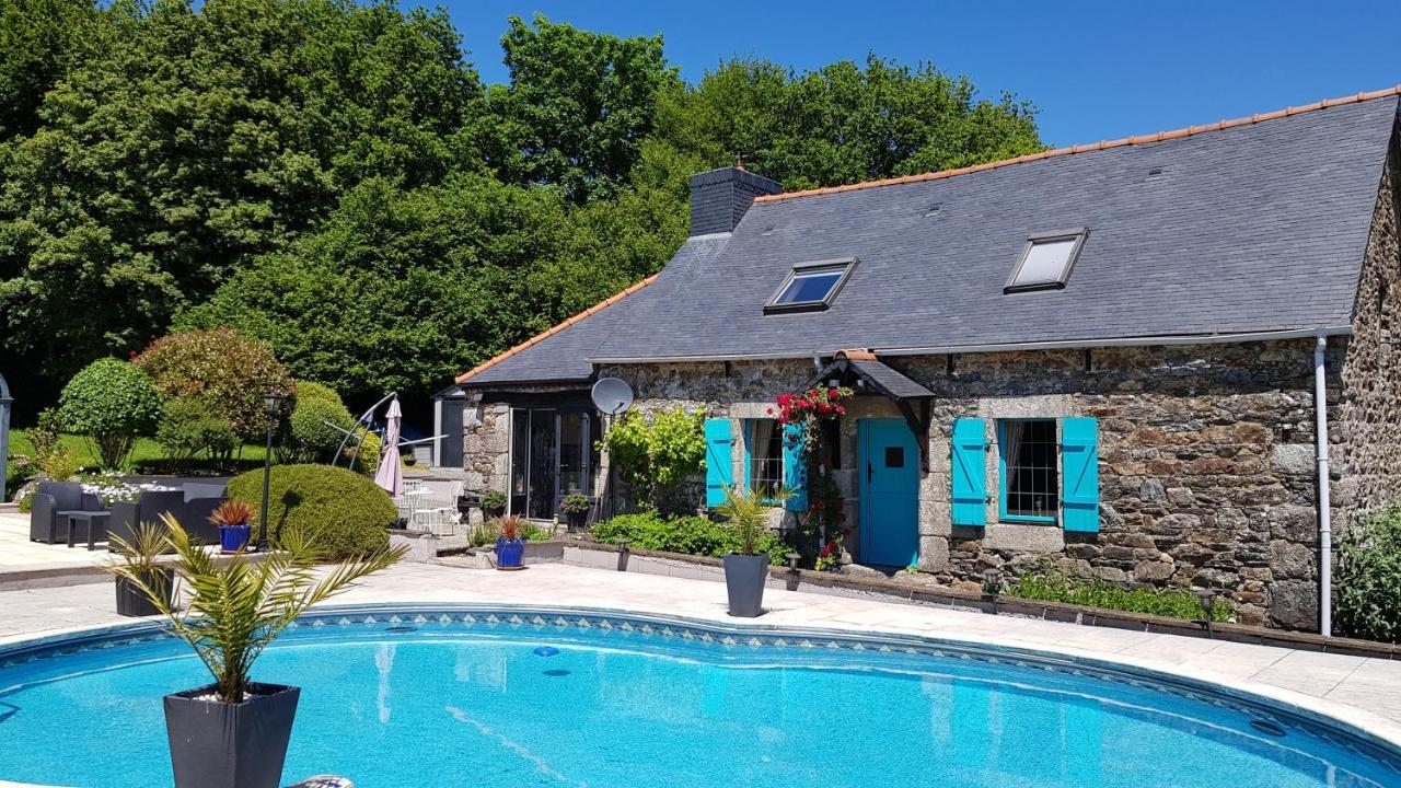 Maroux Vian Country Cottage Callac Exteriör bild